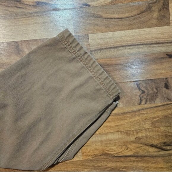 Duluth Trading Co Work Pants 38x30 Tan Canvas Cargo - Picture 3 of 12